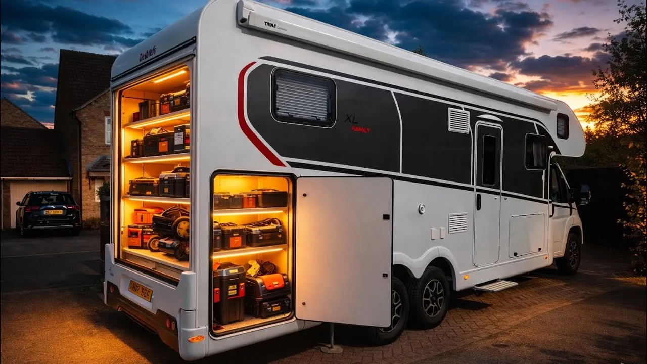 This Transformed our Motorhome Garage