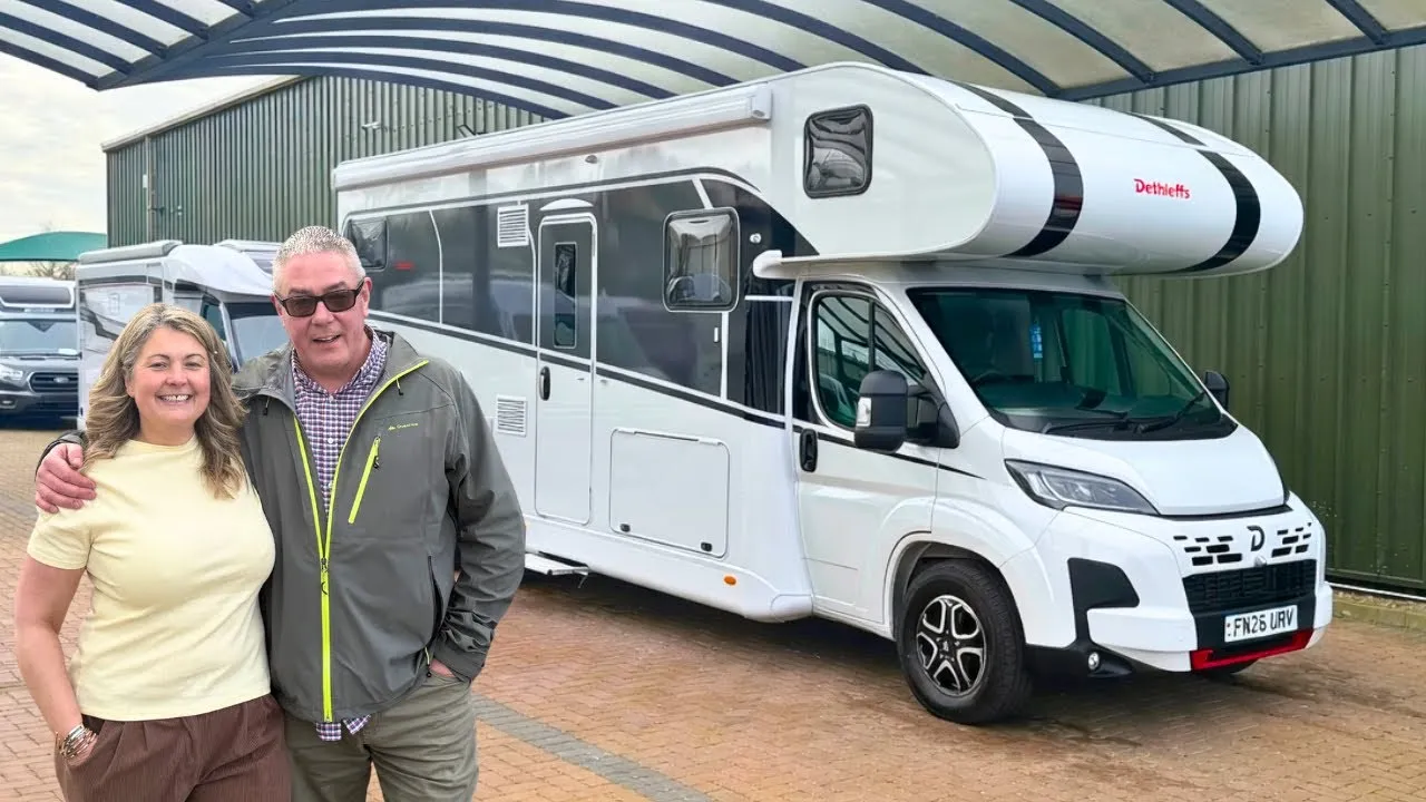 Collecting our New Motorhome